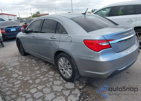 2013 Chrysler 200 Lx from USA, damaged, VIN 1C3CCBAB3DN686189